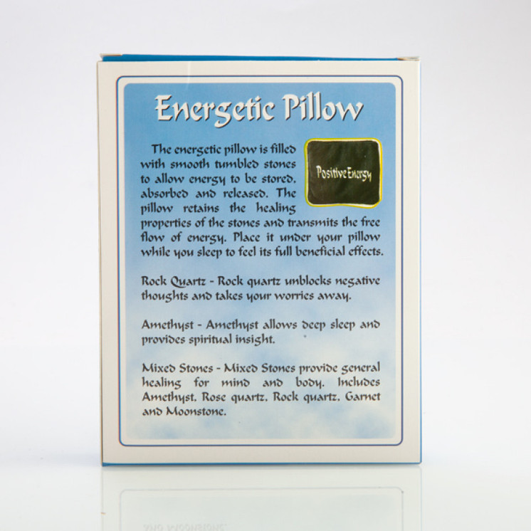 Amethyst Gemstone Energy Pillow