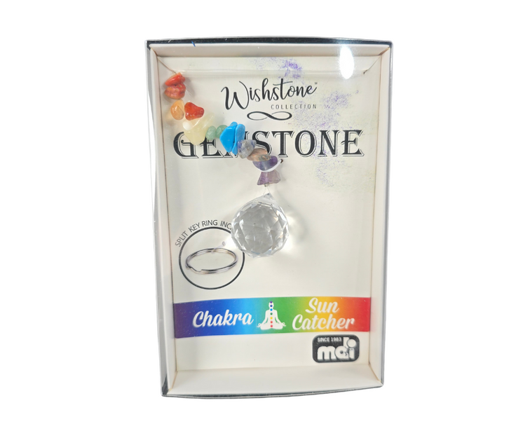 Chakra Gemstone Suncatcher  - Sphere