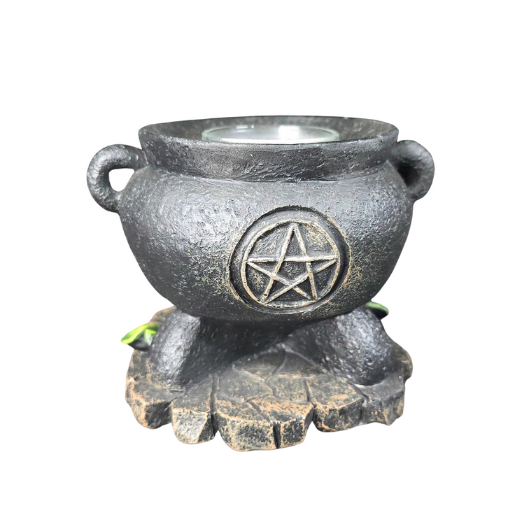 10cm Witches Cauldron Candle Holder