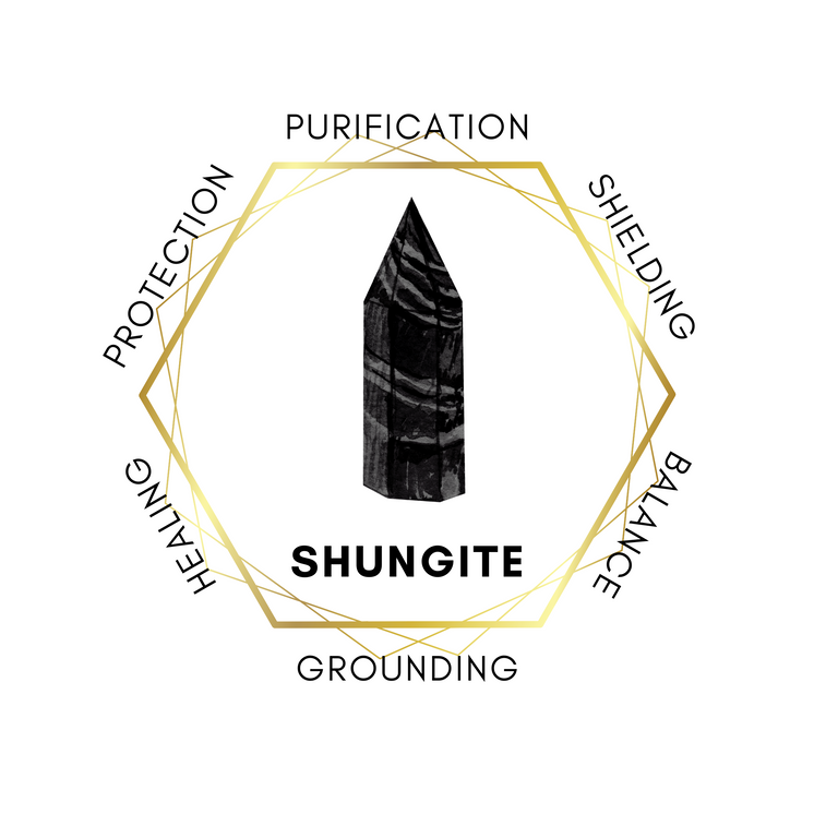 3.5cm Owl Shungite Adjustable Necklace