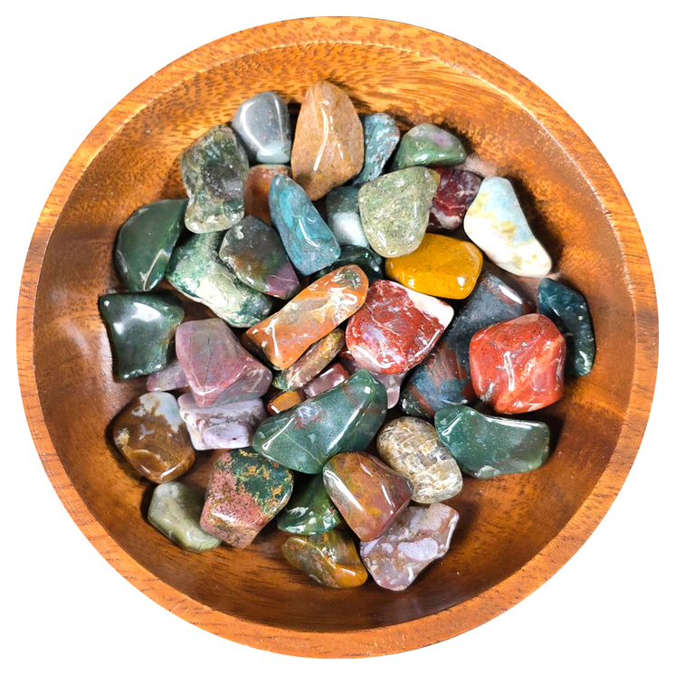 Gemstone Chunks 100g - Ocean Jasper