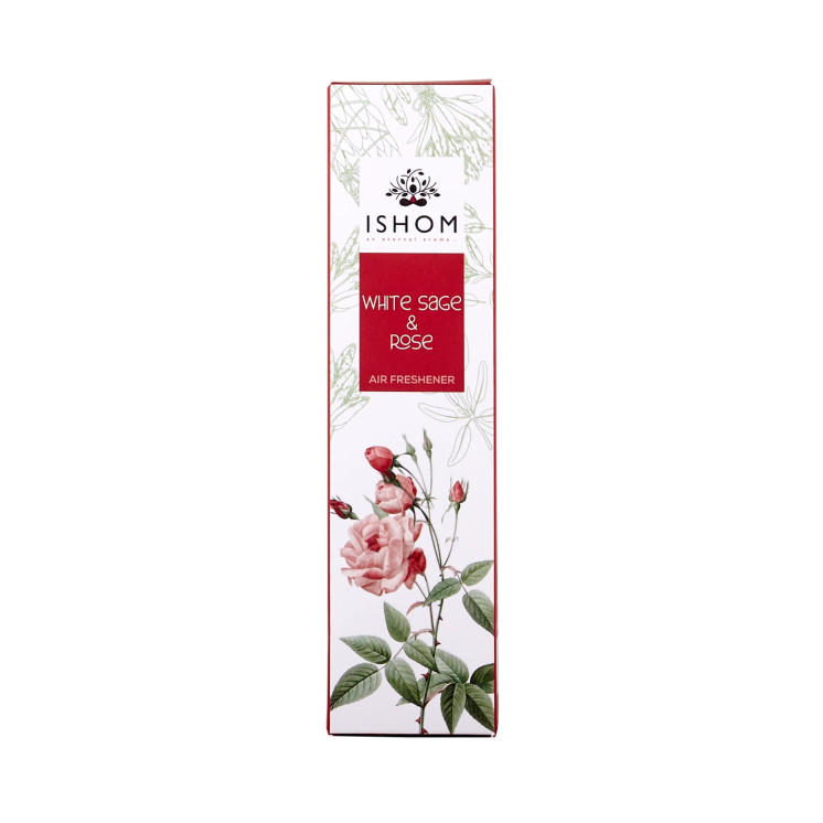 100ml Ishom White Sage and Rose Cleansing Spray