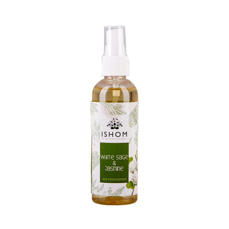 100ml Ishom White Sage and Jasmine Cleansing Spray