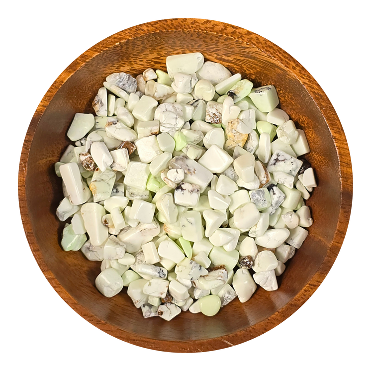 Gemstone Chips 100g - Lemon Chrysoprase