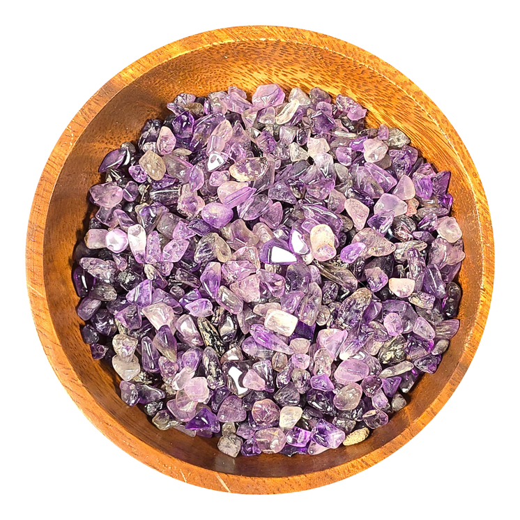 Gemstone Chips 100g - Dark Amethyst
