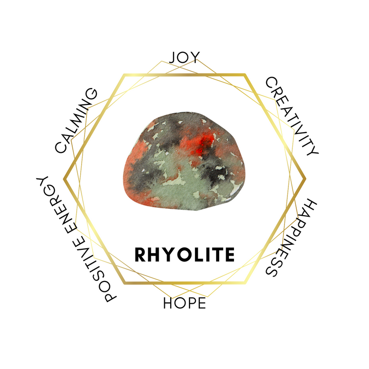 8mm Rhyolite Gemstone Bracelet