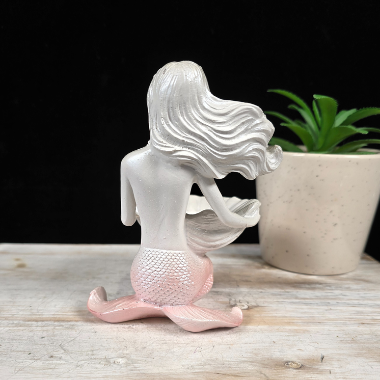 Pink Mermaid Sphere Stand