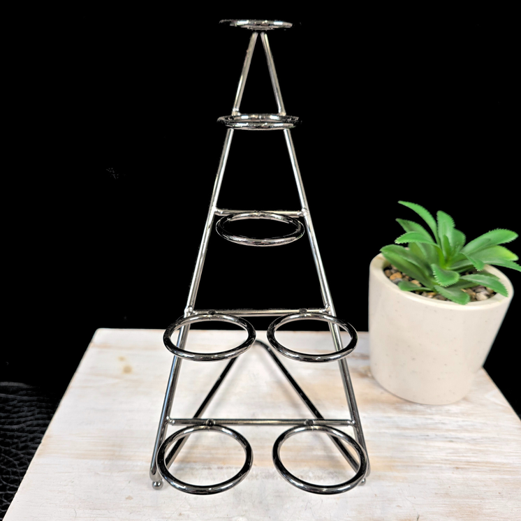 Gunmetal Grey 7 Sphere Metal Stand
