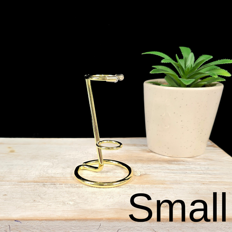 Small Gold Metal Wand Stand