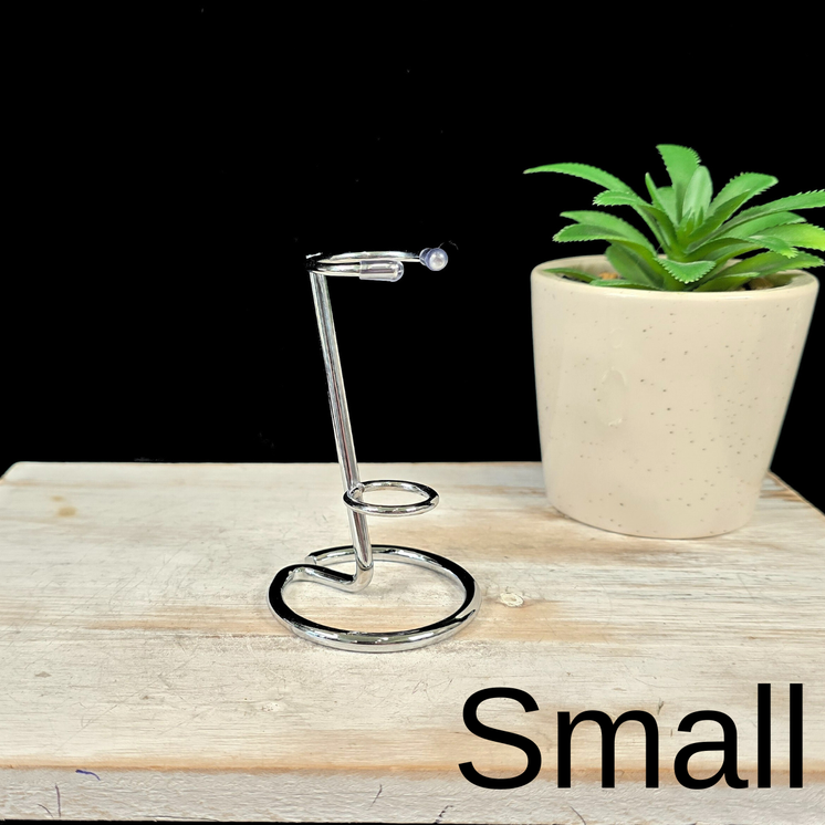 Small Silver Metal Wand Stand