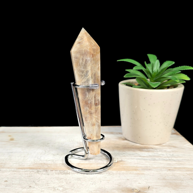 Small Silver Metal Wand Stand