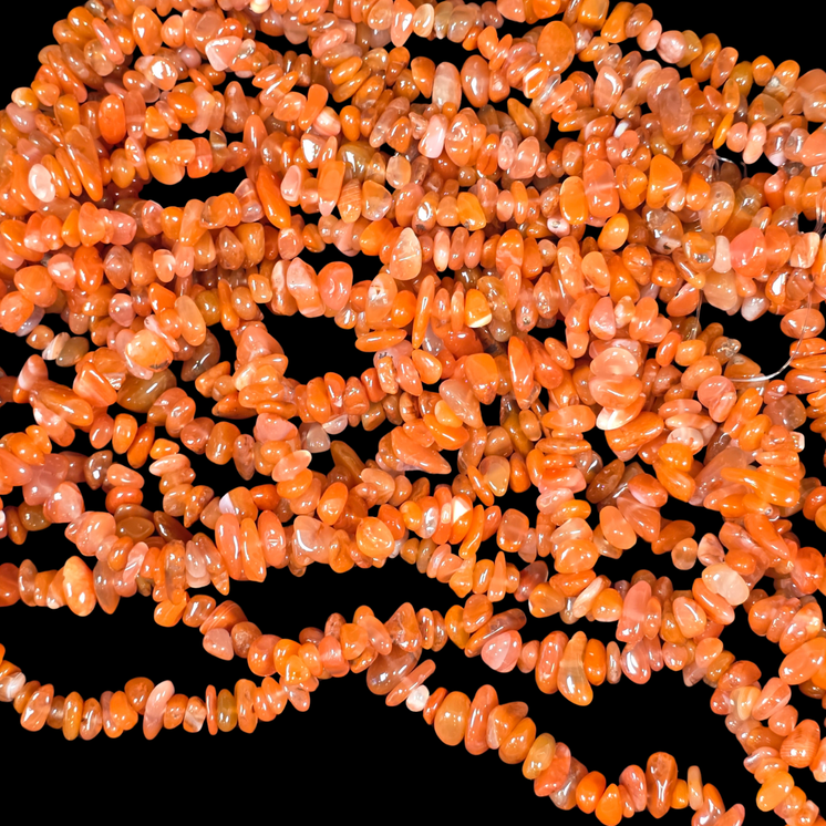 Carnelian 75cm-80cm Chips Strand