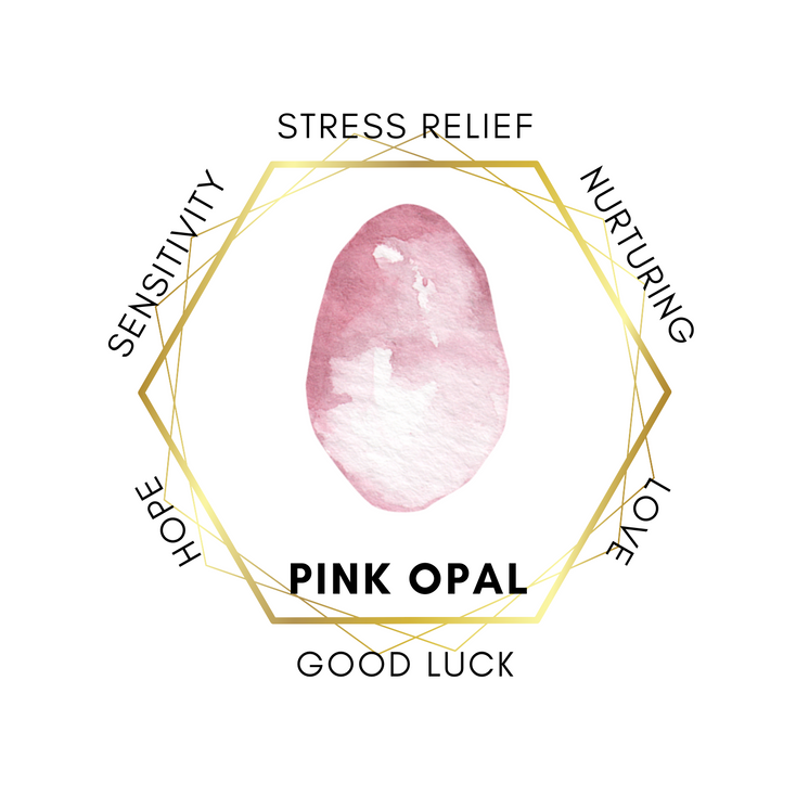 Pink Opal 75cm-80cm Chips Strand