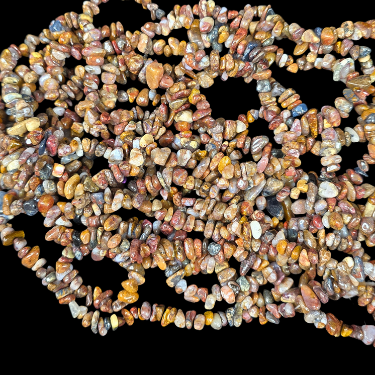 Pietersite 75cm-80cm Chips Strand