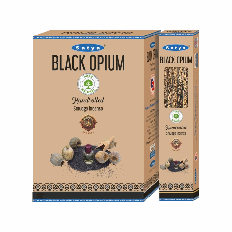 Black Opium Satya Hand Rolled Smudge Sticks
