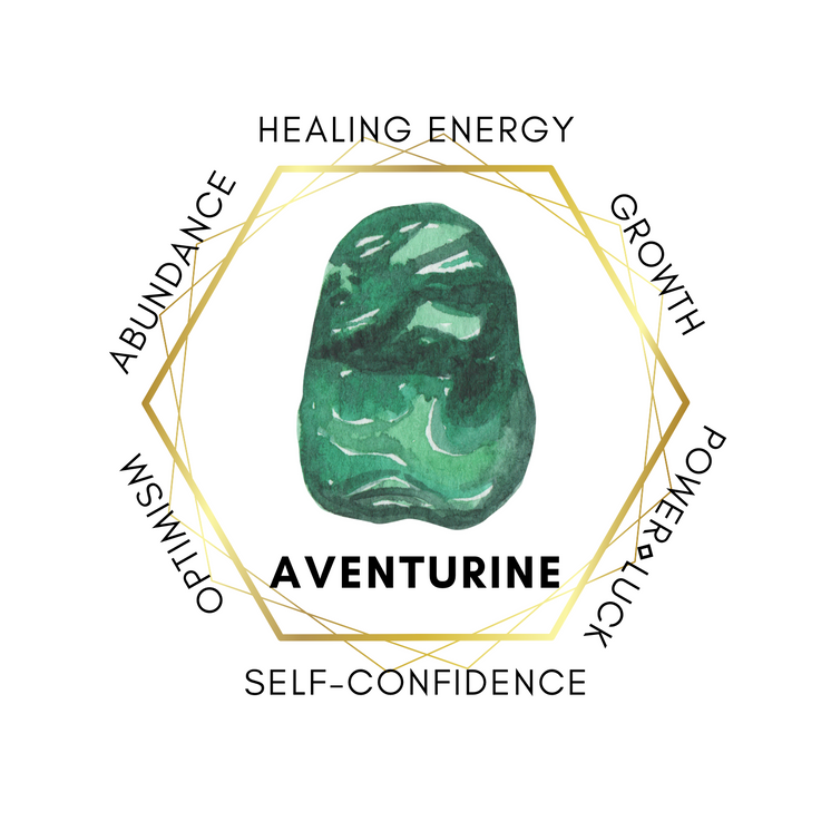 4cm Gemstone Mushroom - Aventurine
