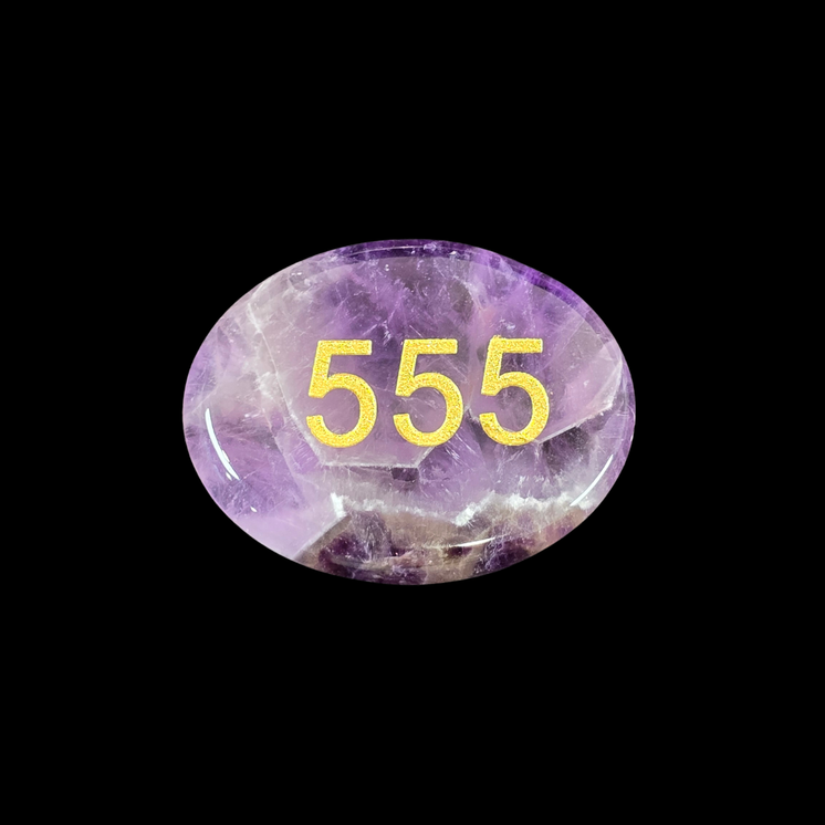 555 Amethyst Angel Number Palm - Big Changes Are Coming