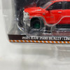 Greenlight Green Machine Dually Drivers 2021 Ram 3500 Dually - Limited Longhorn Edition - Flame Red With Wheel Error Series 9 