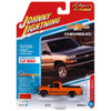 2022 Johnny Lightning 1/64 Classic Gold 2002 Chevrolet Silverado Release 3A Orange