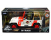 Jada 1/24 Hollywood Rides 1992 Jeep Wrangler Jurassic World 