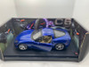 Hot wheels 1/18 Corvette C6 Blue Version Open Box Read Full Description 