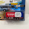2023 Johnny Lightning Tow & Go 1965 Dodge A-100 Pickup With Enclosed Trailer Release 2B
