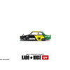 PREORDER: Kaido House x Mini GT 1:64 Datsun Street 510 Racing V2 – Black Yellow