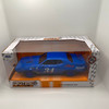 Jada 1/24 Bigtime Muscle 1972 Plymouth GTX – Blue with Chevron Graphic 