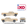 PREORDER: IXO Model 1:64 1975 GMC Sierra Classic In Yuba Gold 