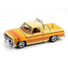 Auto World 1:64 1981 Chevrolet Silverado Fleetside Custom Lowered In Beige Hobby Exclusive 