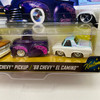 2025 Car Tuned 1:64 Kustoms Series 4 Kool Kustoms 3 Pack  – 1987 Chevrolet C10, 1953 Chevrolet Pickup, 1968 Chevrolet El Camino