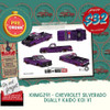 PREORDER: Kaido House X Mini GT 1:64 Chevrolet Silverado Dually KAIDO Koi V1
