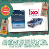 PREORDER: IXO Model 1:64 1981 Ford F-150 Custom Explorer Short Bed Styleside 4×2 – Two-Tone Midnight Blue Metallic and Medium Blue Glow – Limited Edition 