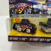 Car Tuned 1/64 Just Truckin 68 Ford F-100 & 01 Ford SVT F-150 Lightning Series 9 