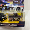 Car Tuned 1/64 Just Truckin 68 Ford F-100 & 01 Ford SVT F-150 Lightning Series 9 