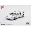 PREORDER: Mini GT 1:64 Lamborghini Countach LP500S In White - Blister Carded