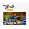 Car Tuned 1:64 Rigs Hauler Open Cars Transporter With 69 Pontiac GTO Judge & 79 GMC Vandura – Racing Set Series 2A 