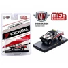 M2 Machines 1:64 1985 Toyota 4×4 Off-Road Pickup Yokohama Geolandar – White – MiJo Exclusives