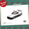 PREORDER: Mini GT 1:64 MAZDA RX-7 LB-Super Silhouette Police – In White - Blister Carded - ETA NOVEMBER 