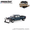 Greenlight 1:64 Dually Drivers 2022 Ford F-450 Dually with Snow Plow – Antimatter Blue Series 17 