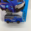 2014 Hot wheels The Vanster Blue Version With Factory Set Sticker