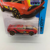 2014 Hot wheels Fast Fish Red Version With Factory Set Sticker 