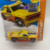 2013 Hot wheels Fig Rig Yellow Version With Factory Set Sticker 