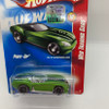 2008 Hot wheels Pony Up Green Version With Factory Set Sticker 