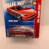 2008 Hot wheels MX48 Turbo Red Version With Factory Set Sticker 