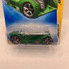 2009 Hot wheels New Models Brit Speed Green Version With Factory Set Sticker 