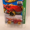 2013 Hot wheels T-Rextroyer Red Version With Factory Set Sticker 