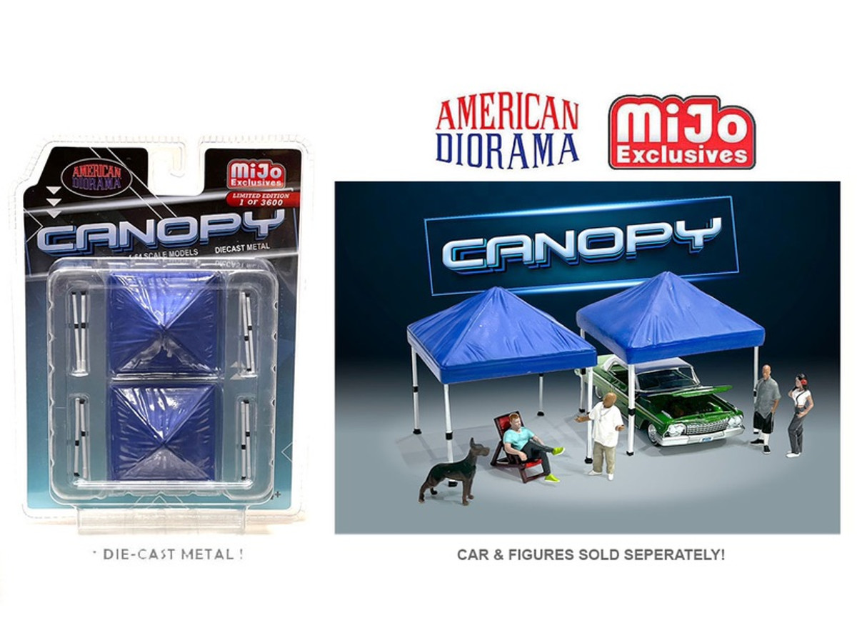 American Diorama 1:64 2 Pack Canopy Set – Limited 3,600 Set – MiJo