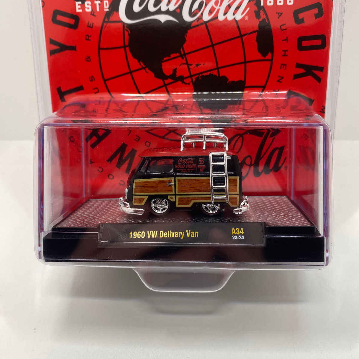 M2 Machines 1:64 Coca Cola 1960 Vw Delivery Van Release A34