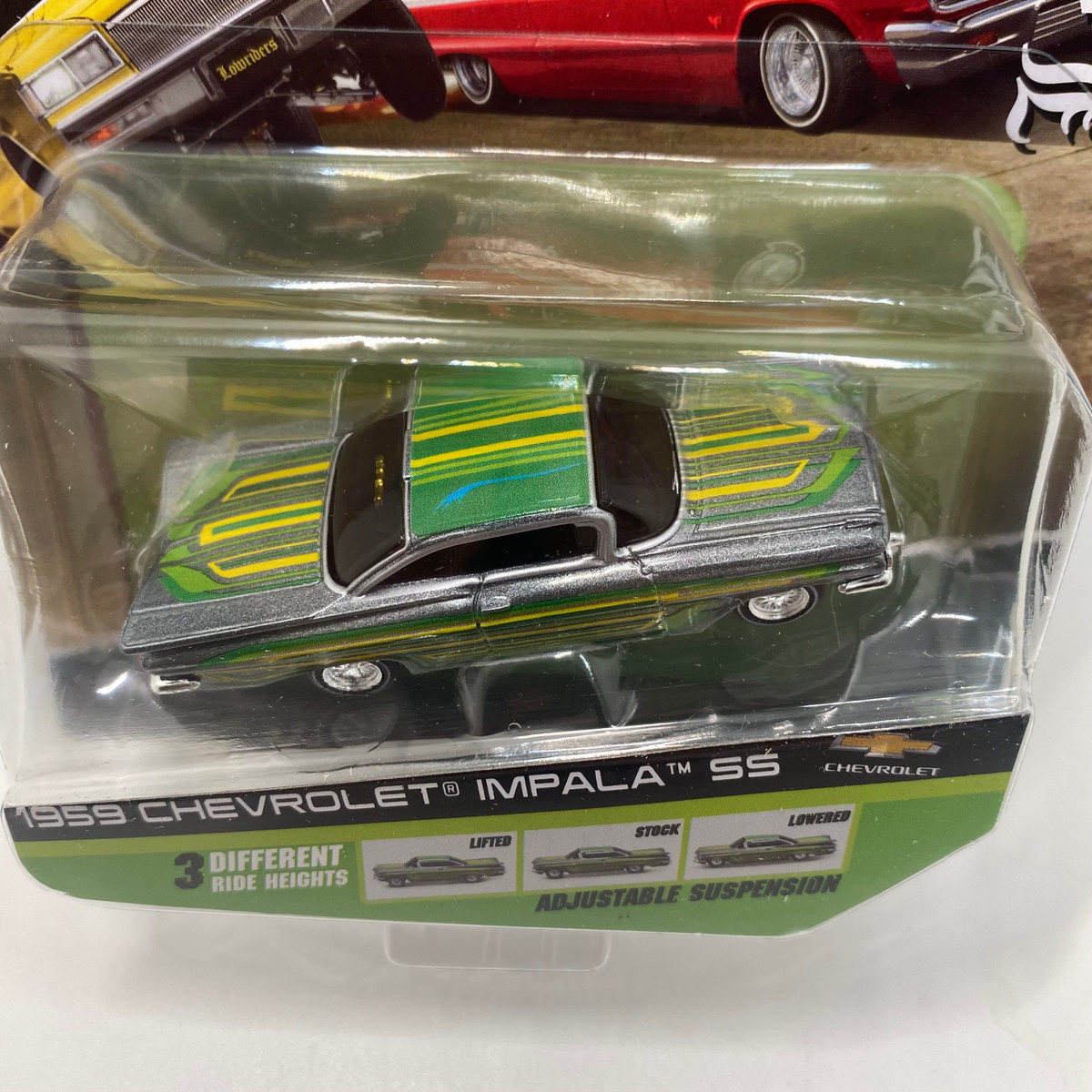 Maisto Special Edition 1959 ミニカー Maisto 1:64 1959 Chevrolet Impala SS - Silver - Design